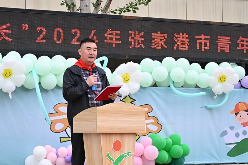 市青年商會（huì）秘（mì）書長申明翔講話